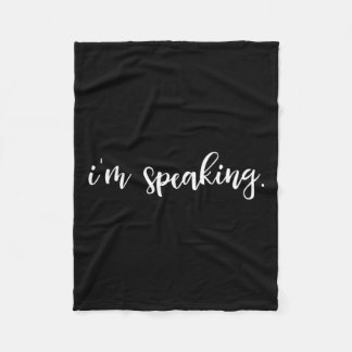 Cobertor De Velo Vice-presidente Estou Falando Kamala Harris