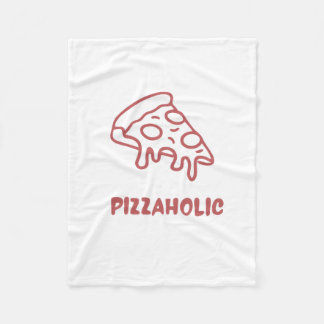 Cobertor De Velo Viciado em pizza 