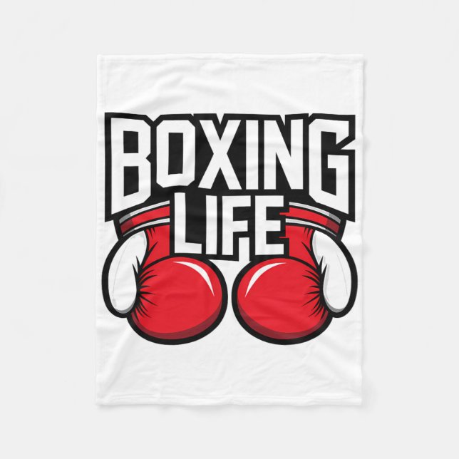 Cobertor De Velo Vida de Boxe para Boxeadores Profissionais Amadore (Frente)