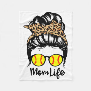 Cobertor De Velo Vida de Mãe Cabelo Desgrenhado Funny Softll Jogado