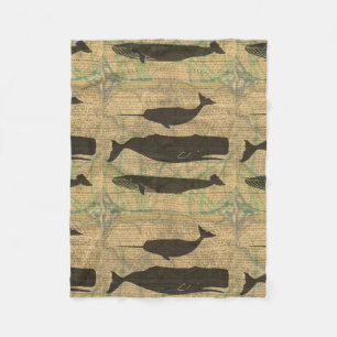 Cobertor De Velo Vida marítima náutica antiaérea de baleia