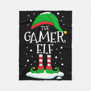 Cobertor De Velo Vídeo Xmas de Combinação da Família de Natal Gamer