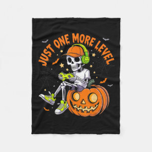 Cobertor De Velo Videogame Engraçado Halloween Skeleton Gamer Costu