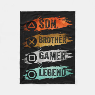 Cobertor De Velo Videos games Engraçados De Vintage Para Meninos, I