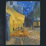 Cobertor De Velo Vincent van Gogh - Cafe Terrace à Noite<br><div class="desc">Cafe Terrace no Place du Forum na Noite - Vincent van Gogh,  1888</div>