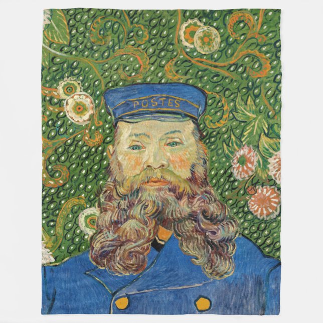 Cobertor De Velo Vincent Van Gogh - Carteiro Joseph Roulin (Frente)