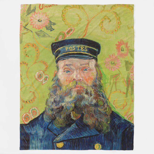 Cobertor De Velo Vincent Van Gogh - Carteiro Joseph Roulin (Frente)