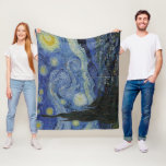 Cobertor De Velo Vincent Van Gogh Starry Night<br><div class="desc">Vincent Van Gogh Starry Night Masternote cobertor. Faz um presente de aniversário de excelente ou de Natal. Para ela ou para ele. Uma das pinturas impressionistas mais amadas de todos os tempos. Comprar esta caneca para o escritório ou casa. Comprar este cobertor para presente de dia de os pais. Escolha...</div>