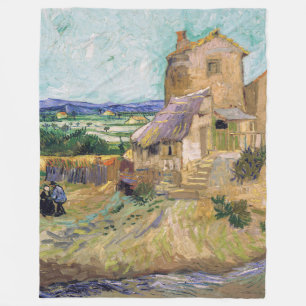 Cobertor De Velo Vincent van Gogh - The Old Mill