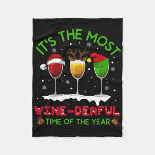 Cobertor De Velo Vinho De Natal Álcool Pajama Pj Tops Para A Mulher