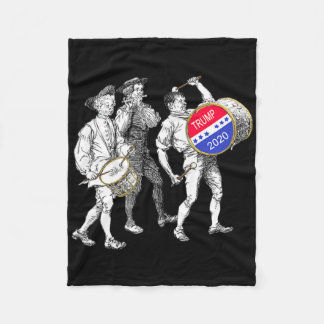 Cobertor De Velo Vintage 1776 Style Fife And Drums
