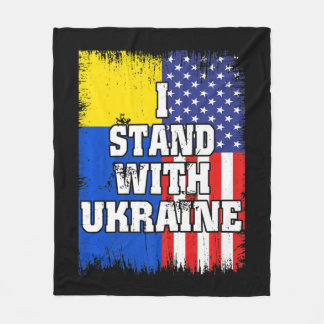 Cobertor De Velo Vintage Bandeira Ucraniana Americana Ucrânia Patri