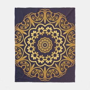 Cobertor De Velo Vintage Convite com o padrão Mandala. Deco