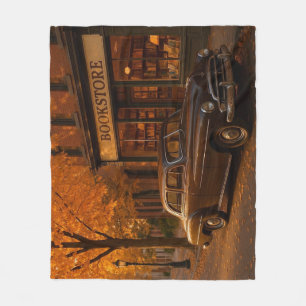 Cobertor De Velo Vintage Fall/Autumn livraria & car