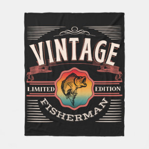 COBERTOR DE VELO VINTAGE FISHERMAN EDIÇÃO LIMITADA