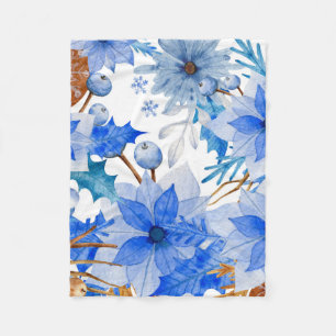 Cobertor De Velo Vintage Floral Art