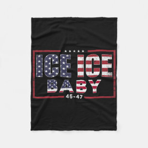 Cobertor De Velo Vintage Ice Ice Por Funny Trump Homens Mulheres
