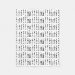 Cobertor De Velo VINTAGE ILLUSTRATION Pruners Blanket