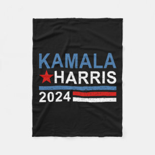 Cobertor De Velo Vintage Kamala Harris 2024 Para A Eleição Do Presi