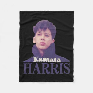 Cobertor De Velo Vintage Kamala Harris Young Kamala