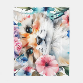 Cobertor De Velo Vintage retro fofo design para crianças