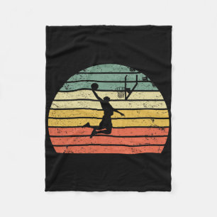 Cobertor De Velo Vintage Retro Sketll Dunk Sunset Colorida