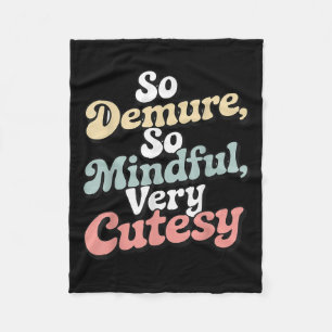 Cobertor De Velo Vintage Tão Demura, Tão Mindígena, Muito Cutesy Re