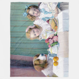 Cobertor De Velo Vintage Tea Party