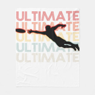 Cobertor De Velo Vintage Ultimate Frisbee Sport Retro