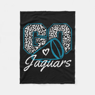 Cobertor De Velo Vintage Vá Torcer Jaguars De Volta à Escola Srit