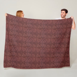 Cobertor De Velo Vintage William Morris Acanthus Velveteen