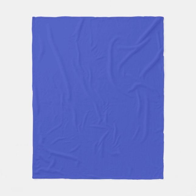 Cobertor De Velo Violet Blue Fleece Blanket (Frente)