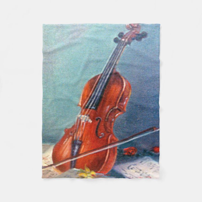 Cobertor De Velo Violín/Violin (Frente)