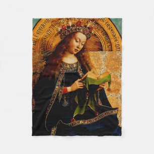 Cobertor De Velo Virgem Maria por Jan van Eyck