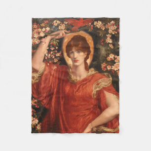 Cobertor De Velo Visão de Fiammetta (por Dante Gabriel Rossetti)