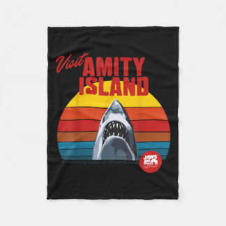 Cobertor De Velo Visite o Estilo Retroativo da Ilha Amity Jaws 2025
