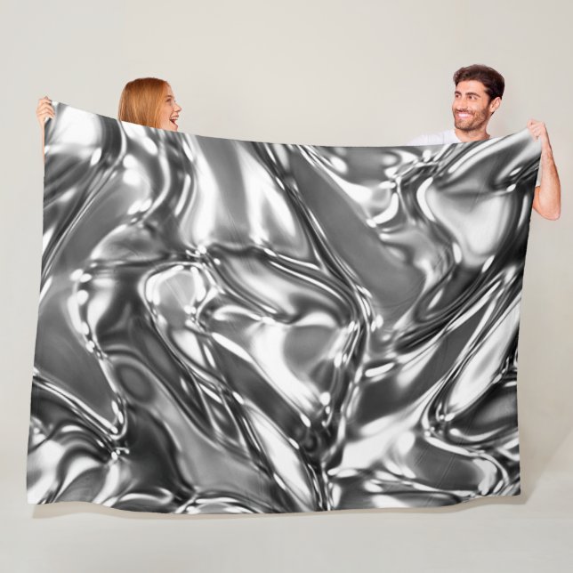 Cobertor De Velo Vista Metálica de Onda Prateada (In Situ)