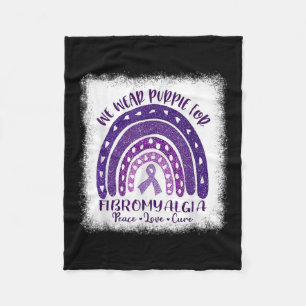 Cobertor De Velo Visto em maio Fibromialgia Roxa Sensibilização Gno