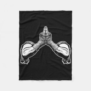 Cobertor De Velo Visto Tradicional Muay Thai