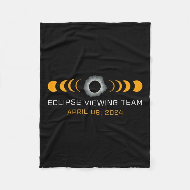 Cobertor De Velo Visualizando a Astronomia Total Solar Eclipse Engr (Frente)