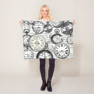 Cobertor De Velo Vitoriano Pocket Assista Alice no País das Maravil