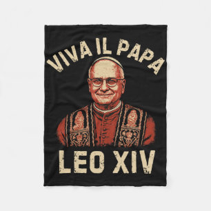 Cobertor De Velo Viva Il Papa Leo Xiv