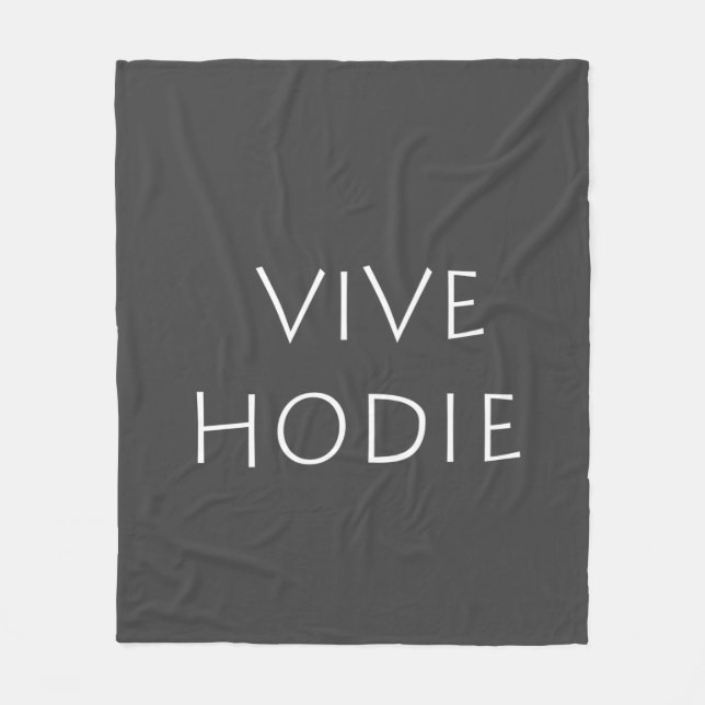 Cobertor De Velo Vive hodie (Frente)