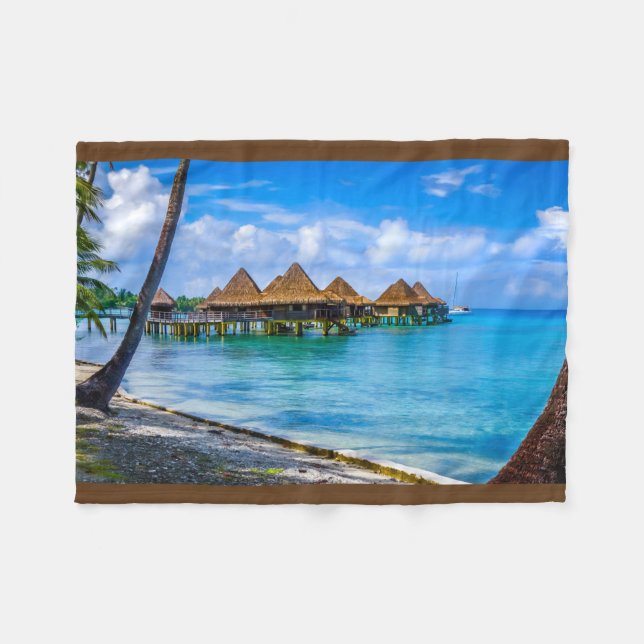 Cobertor De Velo Vivendo na água (Frente (Horizontal))