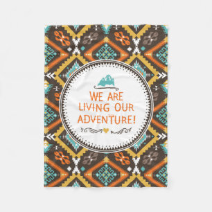 Cobertor De Velo Vivendo nossa aventura