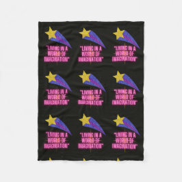 COBERTOR DE VELO VIVER NUM MUNDO DE IMAGINAÇÃO