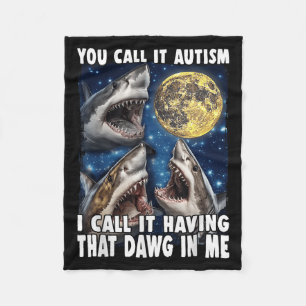 Cobertor De Velo Você Chama de Autismo Eu Chamo de Ter Aquela Cacho