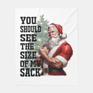 Cobertor De Velo Você deveria ver o tamanho do meu saco