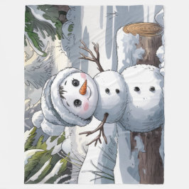 Cobertor De Velo Você é bonitinho em neve