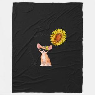 Cobertor De Velo Você É Meu Chihuahua Sunshine